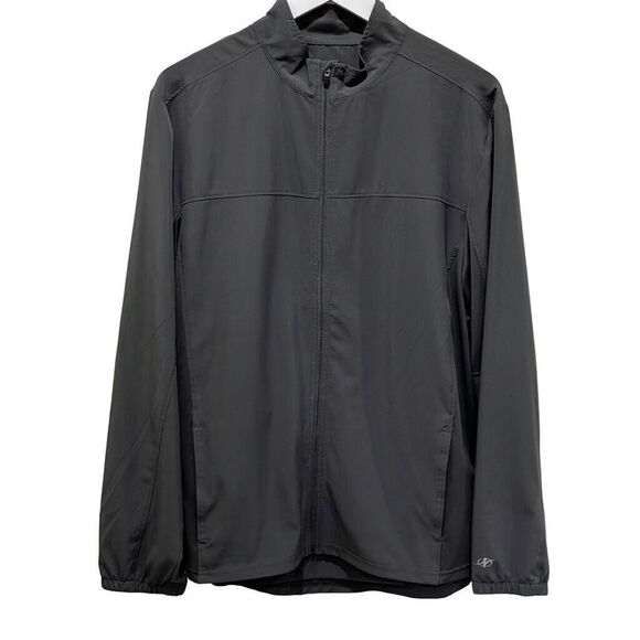 NORDICTRACK jacket men's medium zip‎ up gray jacket athleisure lightweight - Picture 1 of 6
